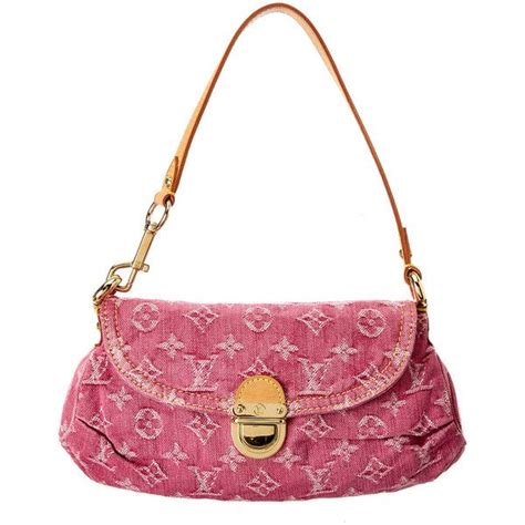 pink denim lv bag|Lv denim pleaty.